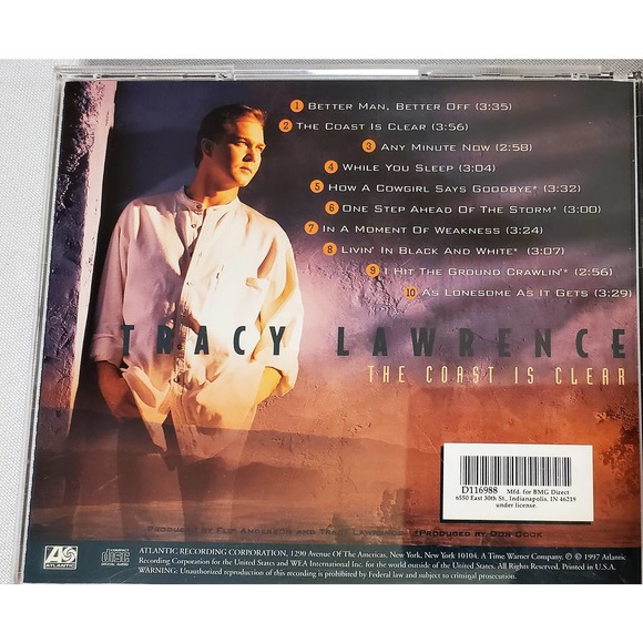 Country Music combo pack Clint Black, Tracy Lawrence, and Tim Mcgraw - Picture 8 of 9